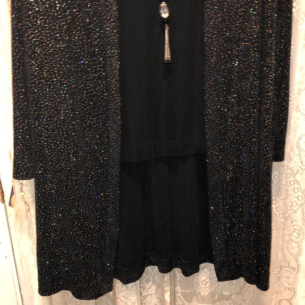 R & M Richards-Multi Color Sparkle Ling Jkt/Top - image 4